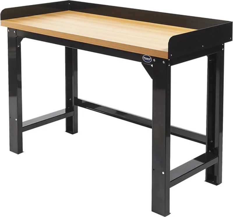 Werkbank PRO - bamboe werkblad - legbord - 150 cm - Zwart de Datona – image du produit