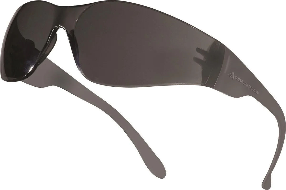 bril Polycarbonaat uit 1 stuk, platte spatels - One size de Delta Plus, Noir – image du produit