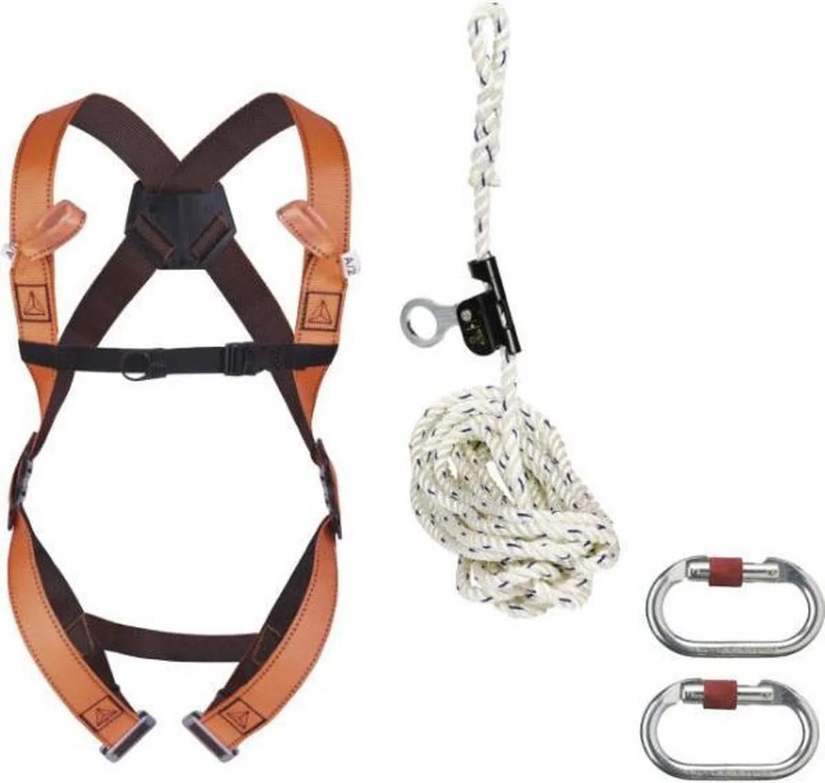 Elara 150 Dak anti-valbeveiliging complete kit+ tas - S/M/L van Delta Plus – productafbeelding
