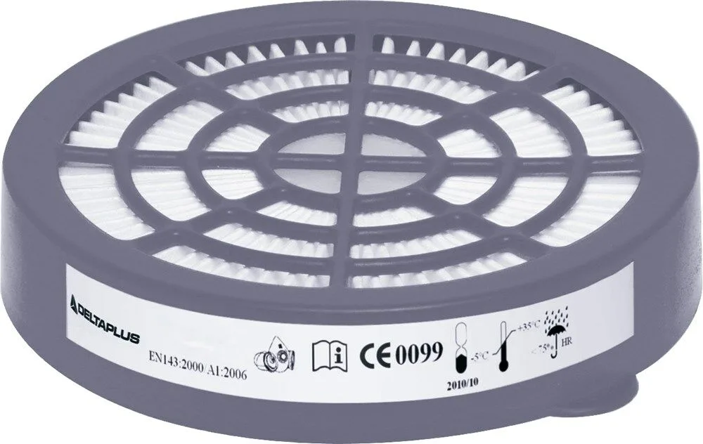 filterpatronen P3 v halfgelaatsmasker M6000 (2st) van Delta Plus – productafbeelding