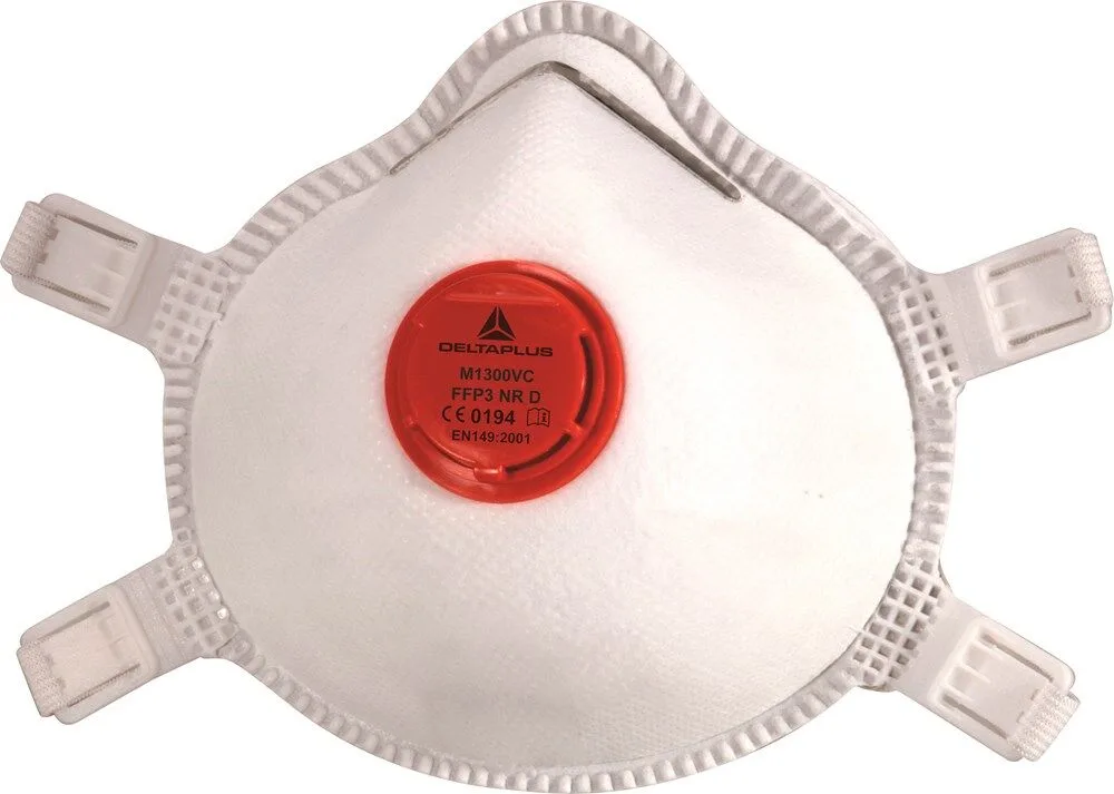 STOFMASKER FFP3 + VENTIEL 5ST van Delta Plus – productafbeelding