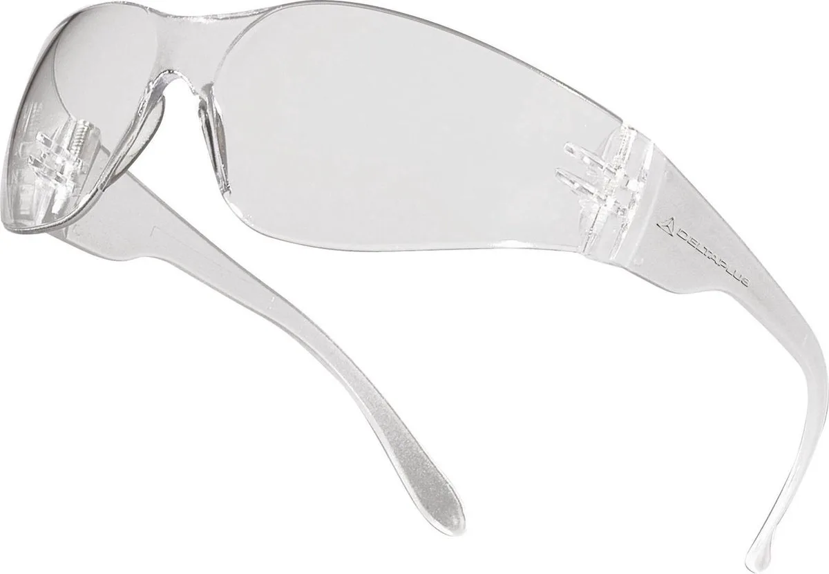 Veiligheidsbril Brave Clear — Delta Plus, polycarbonaat unibody de Delta Plus, Kleurloos – image du produit