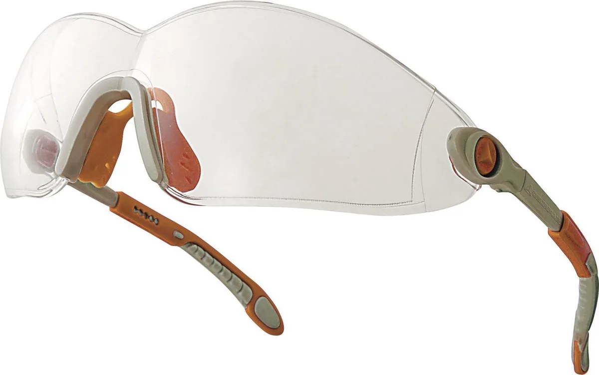 Veiligheidsbril Vulcano2 Clear Or./Grijs Delta Plus van Delta Plus – productafbeelding