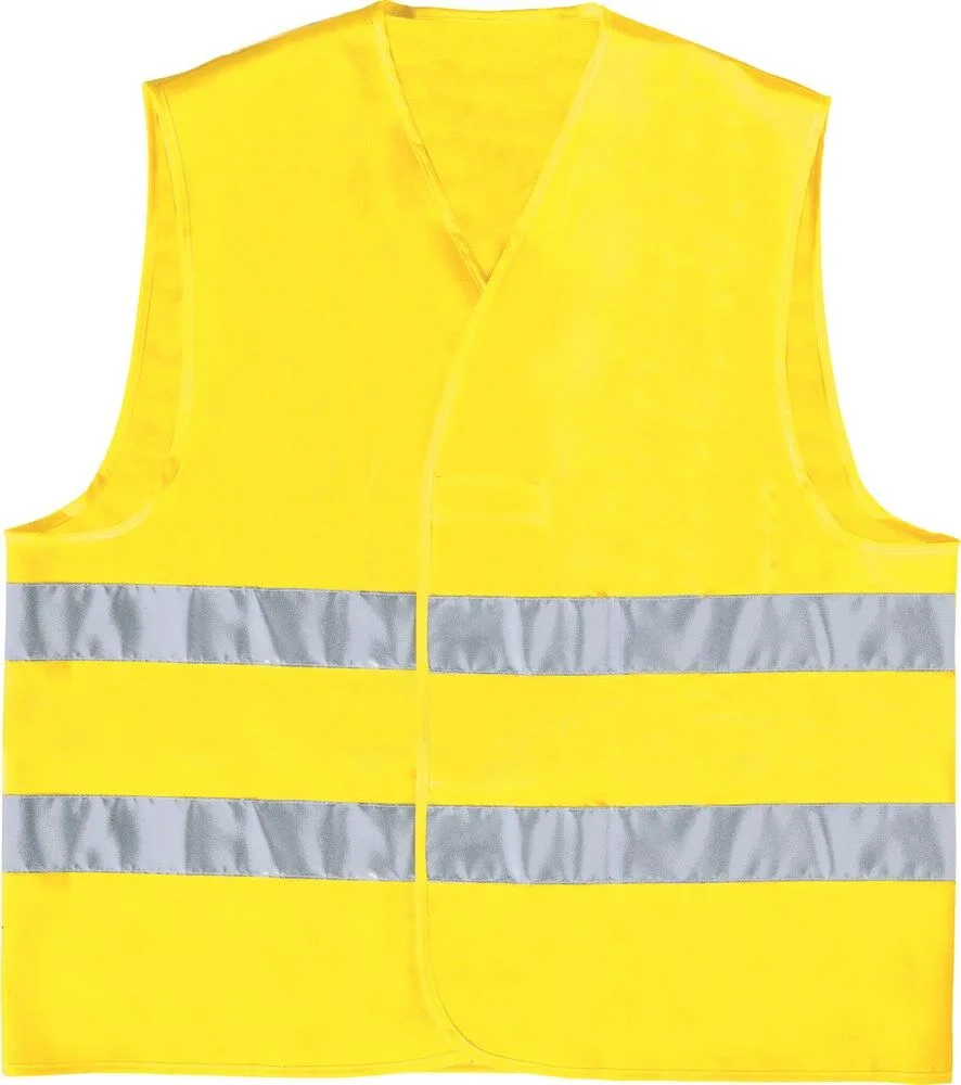 verkeersvest Hi-Vis geel von Delta Plus, XXL – Produktbild