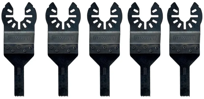 10x43mm Multitool Zaagblad HCS Precisie tbv Hout (5 stuks) - DT20726 by DEWALT – product image