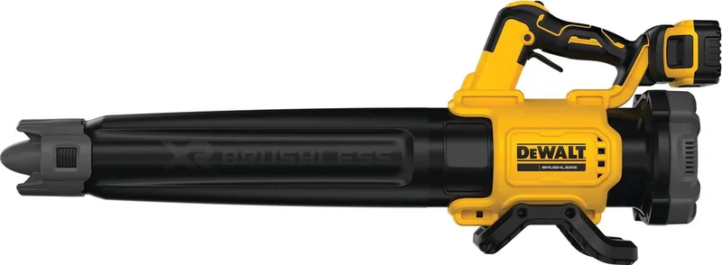 18V XR - Bladblazer - Koolborstelloos - Inclusief 5.0Ah accu & lader - Luchtstroom 144 km/u van DEWALT – productafbeelding