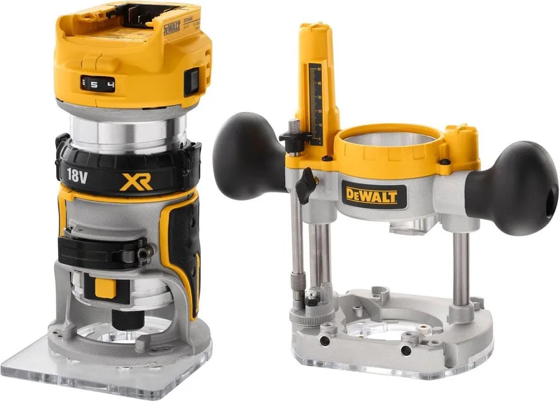 18V XR - Boven- en kantenfrees - Koolborstelloos - Variabel toerental - Body (DCW604N) von DEWALT – Produktbild