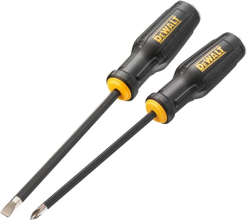 2-delig Schroevendraaierset - DWHT65100-0 by DEWALT, Yellow – product image