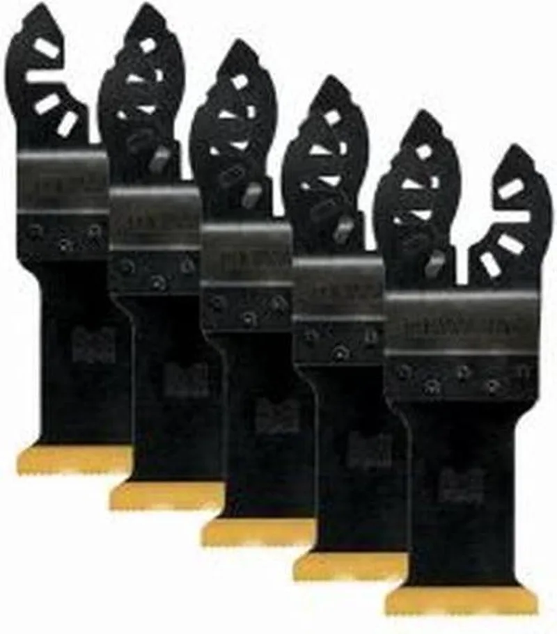 31x43mm Multitool Titanium Zaagblad BiM tbv Metaal (5 stuks) - DT20727 by DEWALT – product image