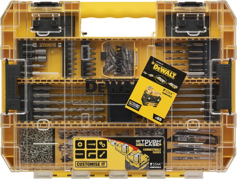 Bit und Bohrer-Set 85-tlg. von DEWALT – Produktbild