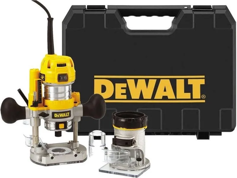 Bovenfrees D26204K - 900W - 6 t/m 8 mm - D26204K-QS van DEWALT, Wit – productafbeelding 1 van 4