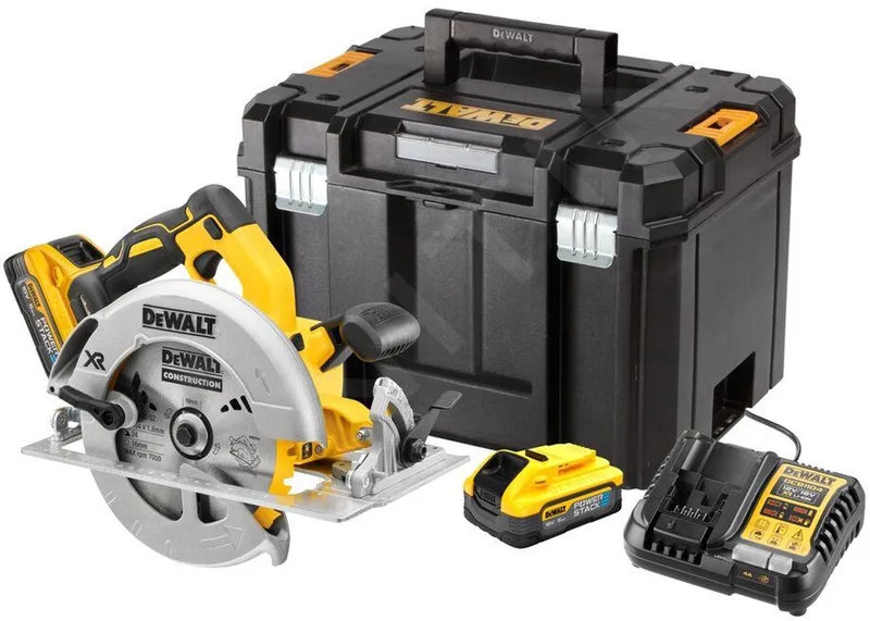 Cirkelzaag PS 2x5Ah 18V XR TSTAK DCS570H2T-QW de DEWALT – image du produit