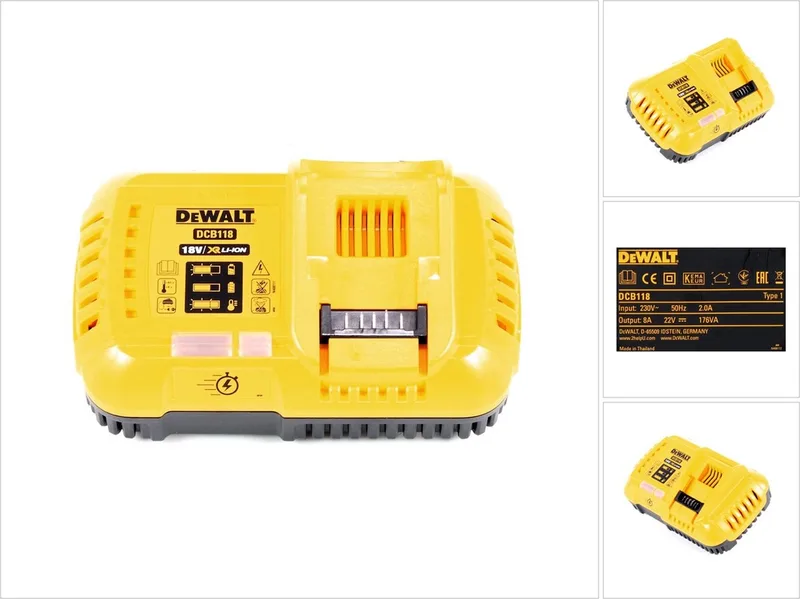 DCB 118 XR FlexVolt 54 V / 18 V accu snellader by DEWALT – product image