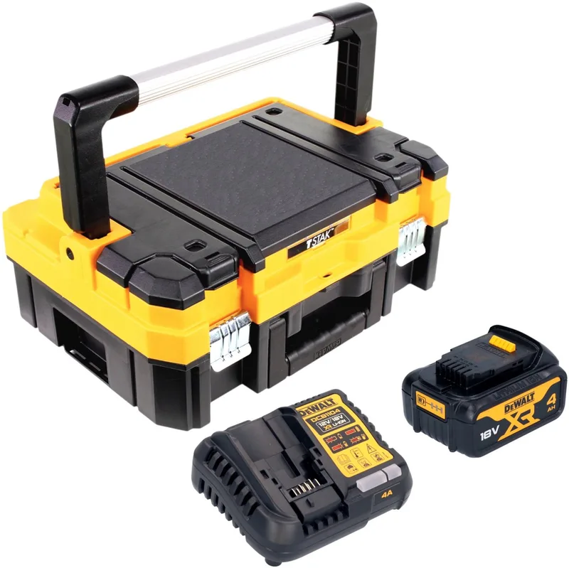 DCB 182 accupack 18 V 4,0 Ah / 4000 mAh XR Li-Ion accu - met laadindicator de DEWALT – image du produit