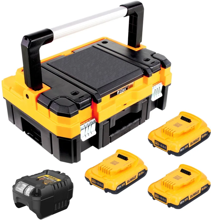 DCB 183 accupack 18 V 2,0 Ah / 2000 mAh XR Li-Ion accu - met laadindicator de DEWALT – image du produit