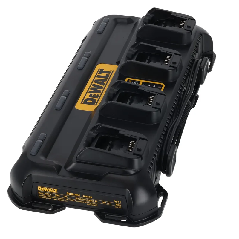DCB1404 Snellader 4-Poort 4.0Ah 12V/18V/54V XR Flexvolt by DEWALT – product image