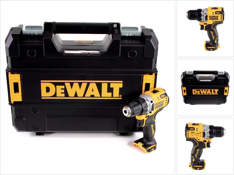 DCD 701 NT Akku Bohrschrauber 12V 57,5Nm Brushless + TSTAK - ohne Akku, ohne Ladegerät de DEWALT – image du produit