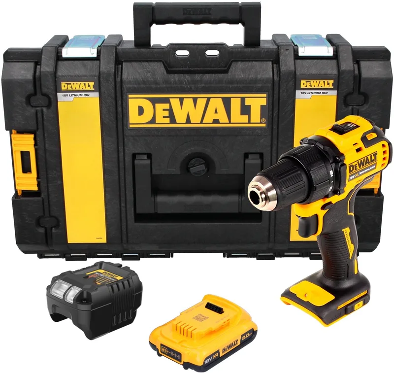 DCD 708 N accuboormachine 18 V 65 Nm borstelloos solo - zonder accu, zonder oplader fra DEWALT – produktbillede