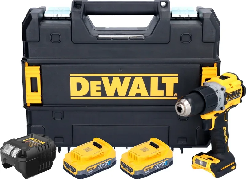 DCD 805 NT accu klopboormachine 18 V 90 Nm borstelloos + TSTAK - zonder accu, zonder oplader de DEWALT – image du produit