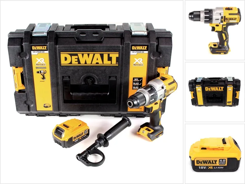 DCD 996 accu klopboormachine 18V 95Nm Brushless + 1x accu 4,0Ah + Toughbox - zonder lader de DEWALT – image du produit