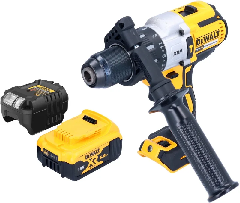 DCD 996 D1 accu klopboormachine 18 V 95 Nm borstelloos + 1x accu 2.0 Ah + lader by DEWALT – product image