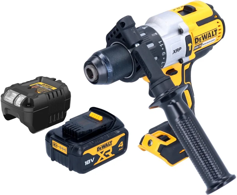 DCD 996 D1 accu klopboormachine 18 V 95 Nm borstelloos + 1x accu 2.0 Ah + lader van DEWALT – productafbeelding