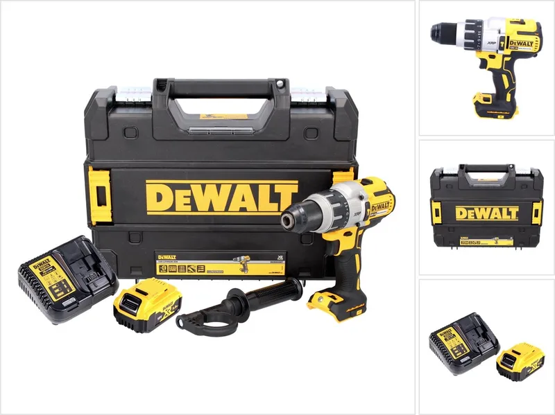 DCD 996 P1 accu-klopboormachine 18 V 95 Nm borstelloos + 1x accu 5,0 Ah + oplader + TSTAK de DEWALT – image du produit