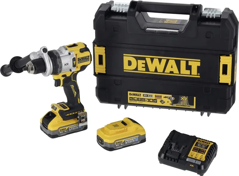 DCD1007H2T-QW 3-Gang-Akku-Schlagbohrschrauber inkl. 2. Akku, inkl. Ladegerät från DEWALT – produktbild