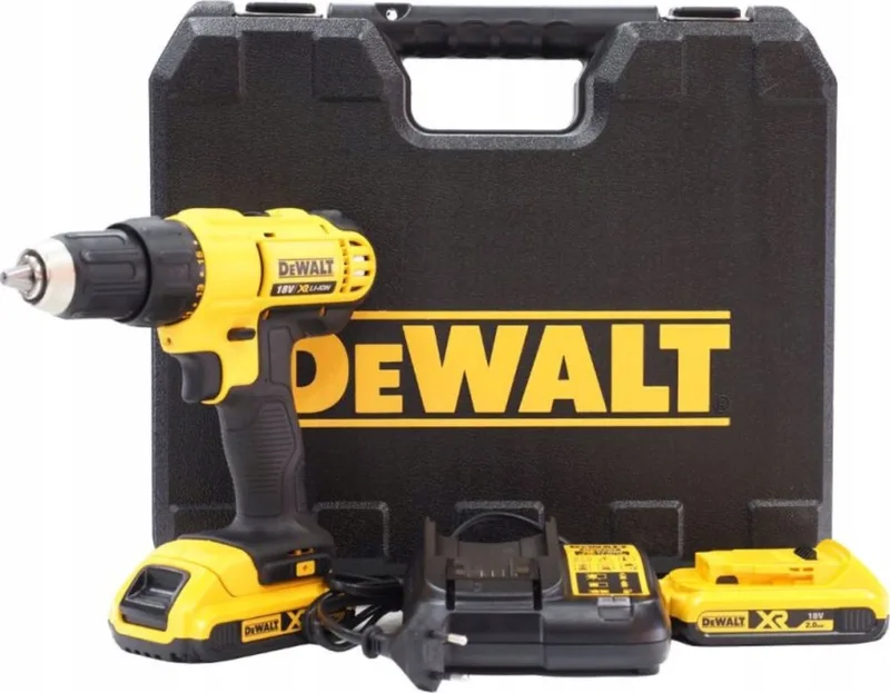 DCD771-D2QW Accuboormachine 18V + 2x 2.0ah 18V accu's + oplader by DEWALT – product image