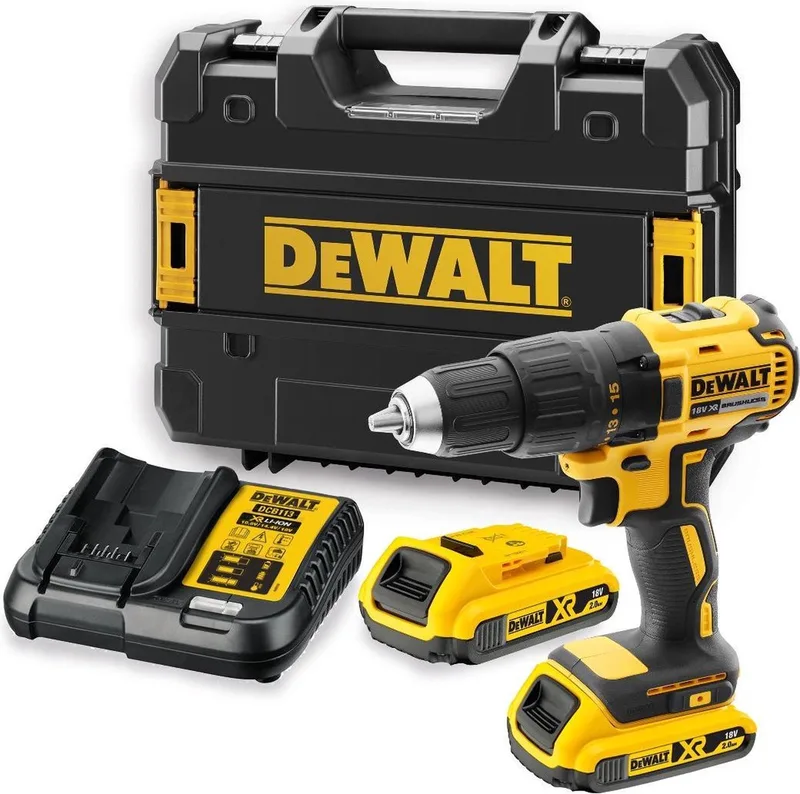 DCD777D2T Accu schroefboormachine 18V XR 2.0Ah in TSTAK by DEWALT – product image