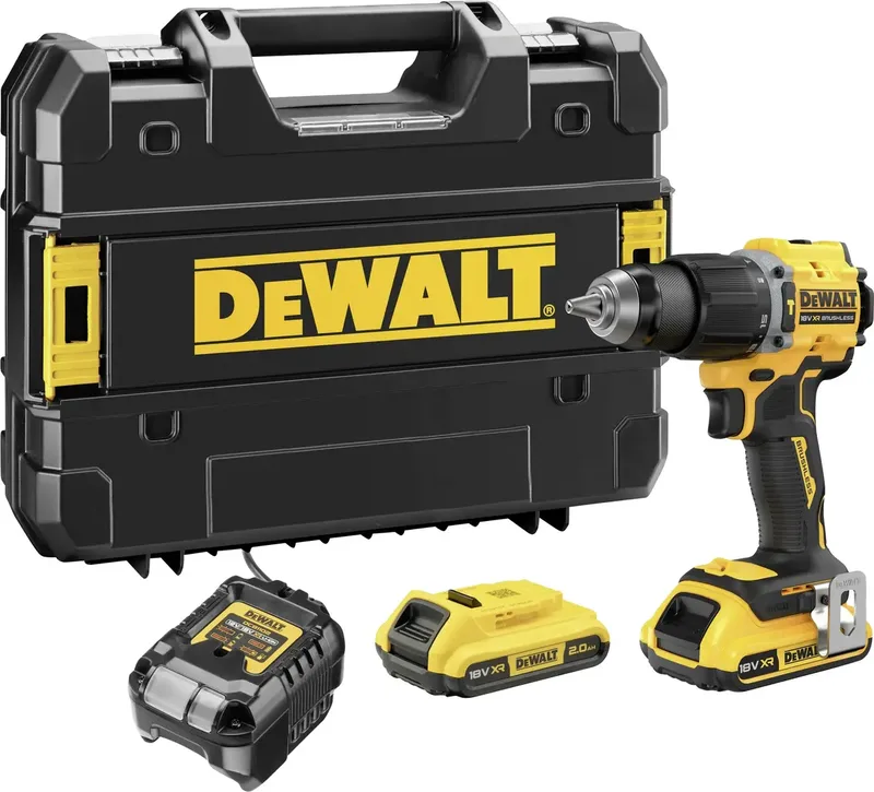 DCD799D2T-QW 2-Gang-Akku-Schlagbohrschrauber inkl. 2. Akku, inkl. Ladegerät, inkl. Koffer fra DEWALT – produktbillede