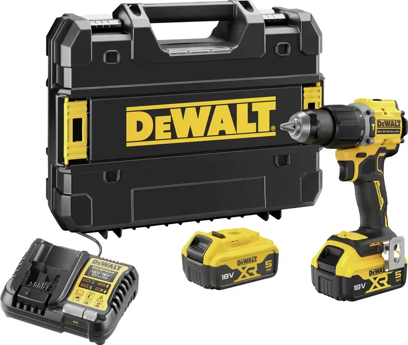 DCD799P2T-QW 2-Gang-Akku-Schlagbohrschrauber inkl. 2. Akku, inkl. Ladegerät, inkl. Koffer von DEWALT – Produktbild