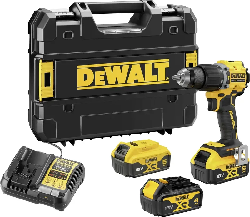 DCD799P2T-QW Akku-Bohrschrauber inkl. 2. Akku + Ersatzakku DCB182-XJ gratis von DEWALT – Produktbild