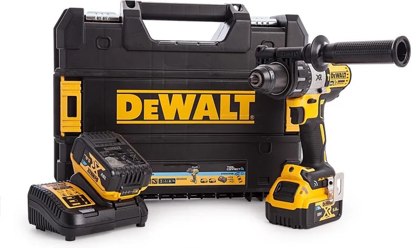 DCD997P2B Accu Klop-/Schroefboormachine TOOL CONNECT™ 18V XR 5.0Ah XR in TSTAK von DEWALT – Produktbild