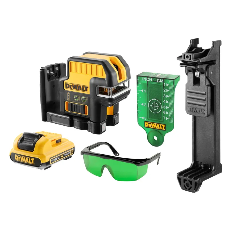 DCE0825D1G 5-punt + kruislijnlaser groen 12V XR 2.0Ah in TSTAK de DEWALT – image du produit