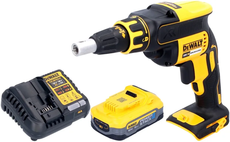 DCF 620 H1 accu-droogbouwschroevendraaier 18 V 30 Nm borstelloos + 1x Powerstack accu 5.0 Ah + lader de DEWALT – image du produit