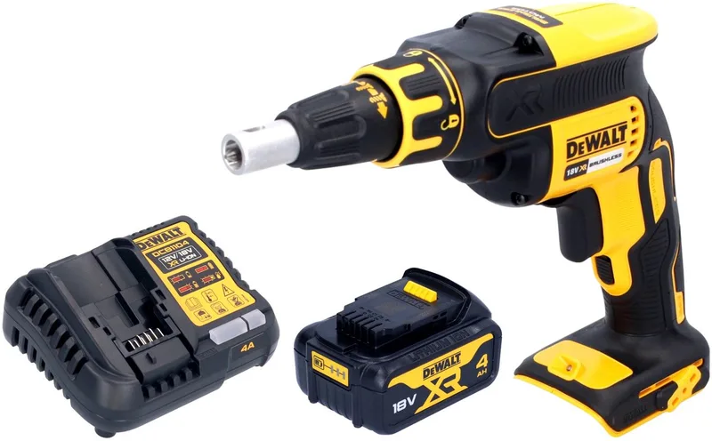 DCF 620 M1 accu-droogbouwschroevendraaier 18 V 30 Nm borstelloos + 1x accu 4.0 Ah + lader van DEWALT – productafbeelding