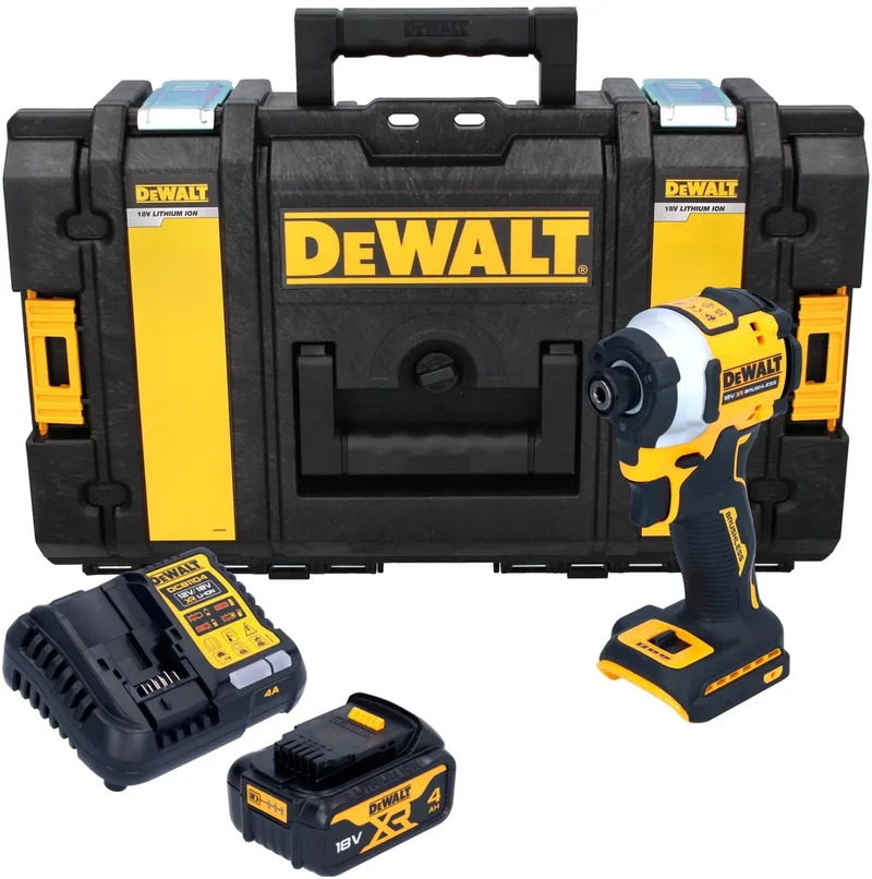DCF 850 N accu-slagmoersleutel 18 V 205 Nm 1/4" borstelloos solo - zonder accu, zonder oplader von DEWALT – Produktbild