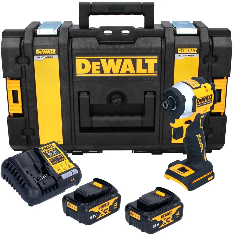 DCF 850 N accu-slagmoersleutel 18 V 205 Nm 1/4" borstelloos solo - zonder accu, zonder oplader by DEWALT – product image