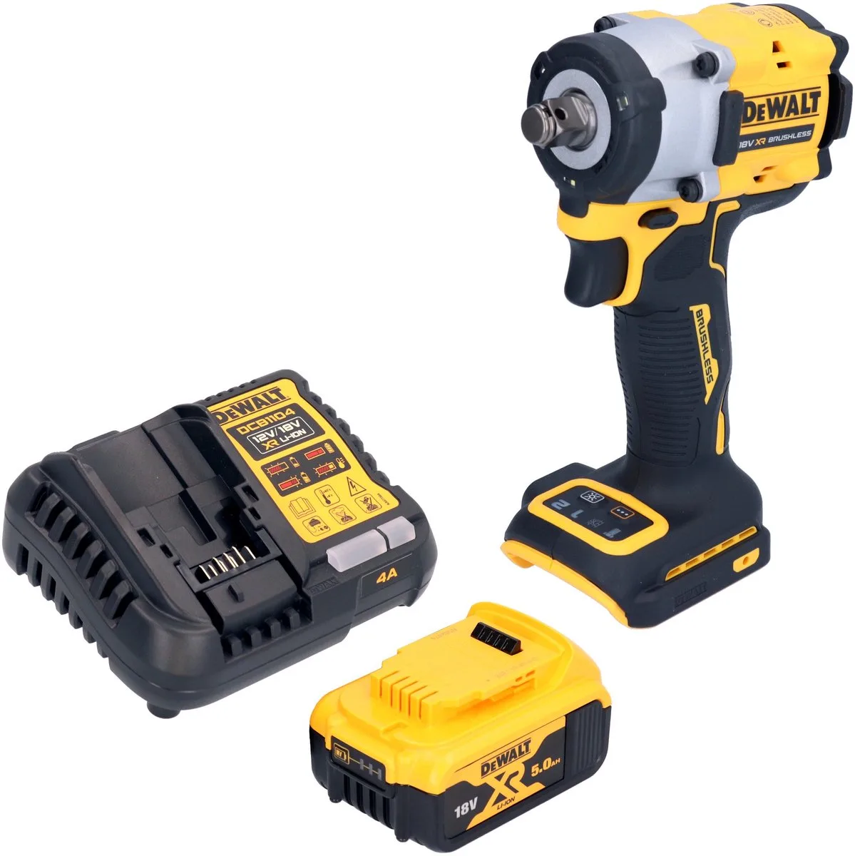 DCF 921 NT accu-slagmoersleutel 18 V 400 Nm 1/2" borstelloos + TSTAK - zonder accu, zonder oplader de DEWALT – image du produit