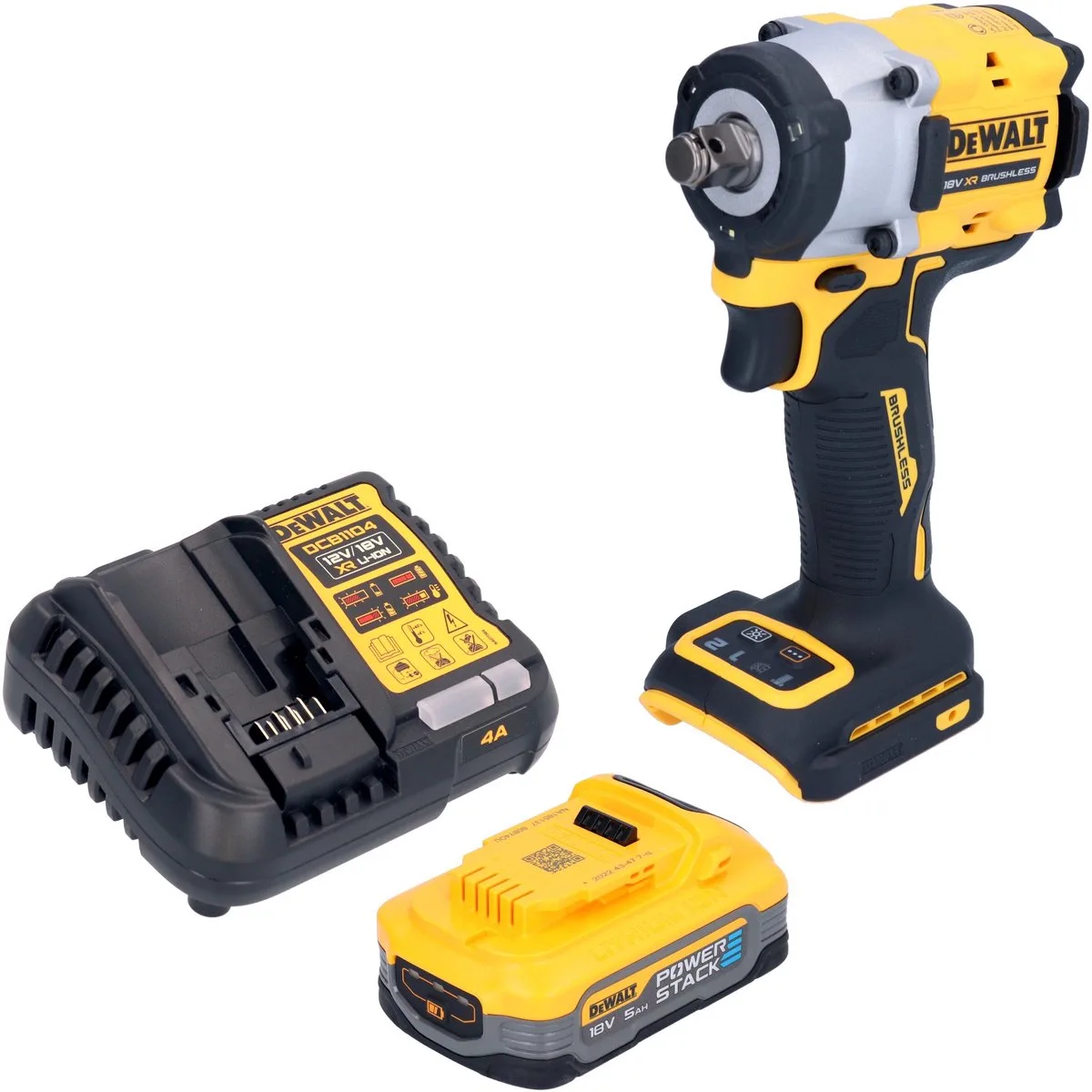 DCF 921 NT accu-slagmoersleutel 18 V 400 Nm 1/2" borstelloos + TSTAK - zonder accu, zonder oplader de DEWALT – image du produit