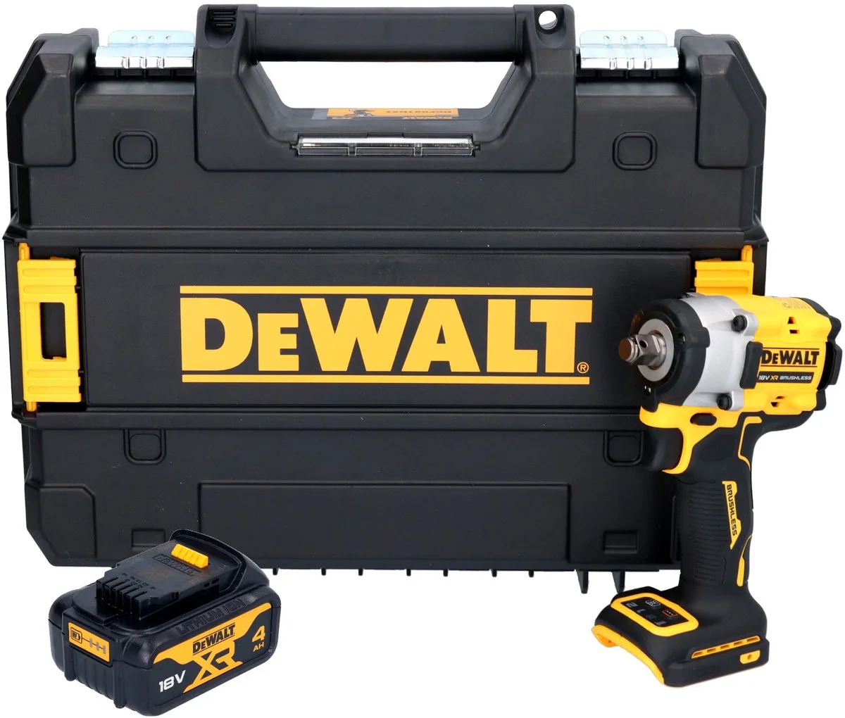 DCF 921 NT accu-slagmoersleutel 18 V 400 Nm 1/2" borstelloos + TSTAK - zonder accu, zonder oplader de DEWALT – image du produit