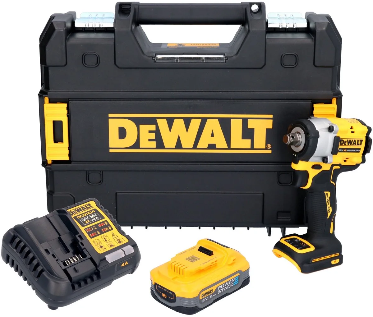 DCF 921 NT accu-slagmoersleutel 18 V 400 Nm 1/2" borstelloos + TSTAK - zonder accu, zonder oplader de DEWALT – image du produit