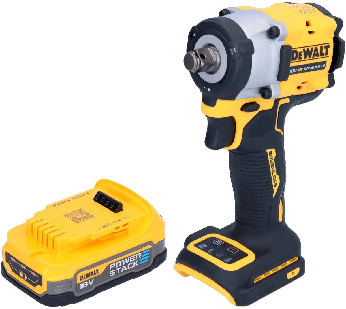 DCF 921 NT accu-slagmoersleutel 18 V 400 Nm 1/2" borstelloos + TSTAK - zonder accu, zonder oplader de DEWALT – image du produit