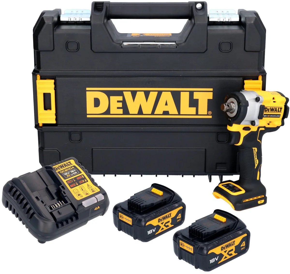 DCF 921 NT accu-slagmoersleutel 18 V 400 Nm 1/2" borstelloos + TSTAK - zonder accu, zonder oplader de DEWALT – image du produit