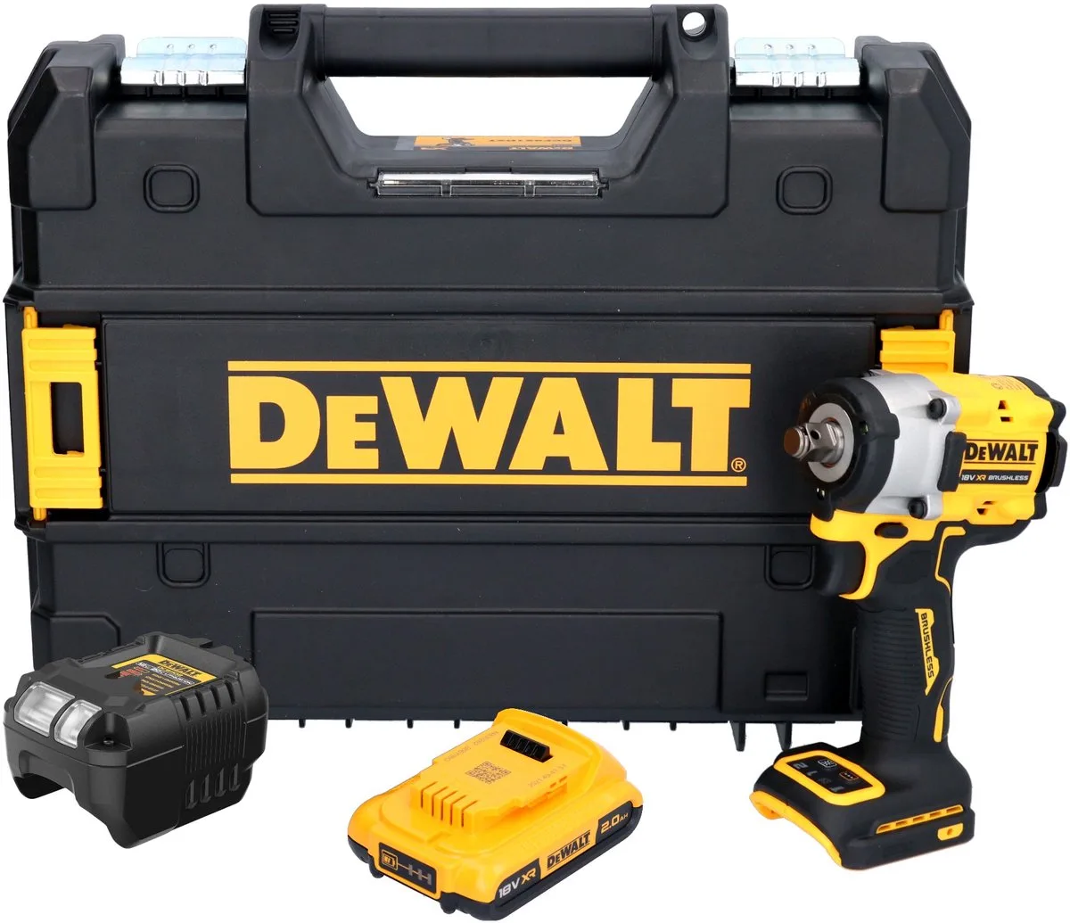 DCF 921 NT accu-slagmoersleutel 18 V 400 Nm 1/2" borstelloos + TSTAK - zonder accu, zonder oplader de DEWALT – image du produit