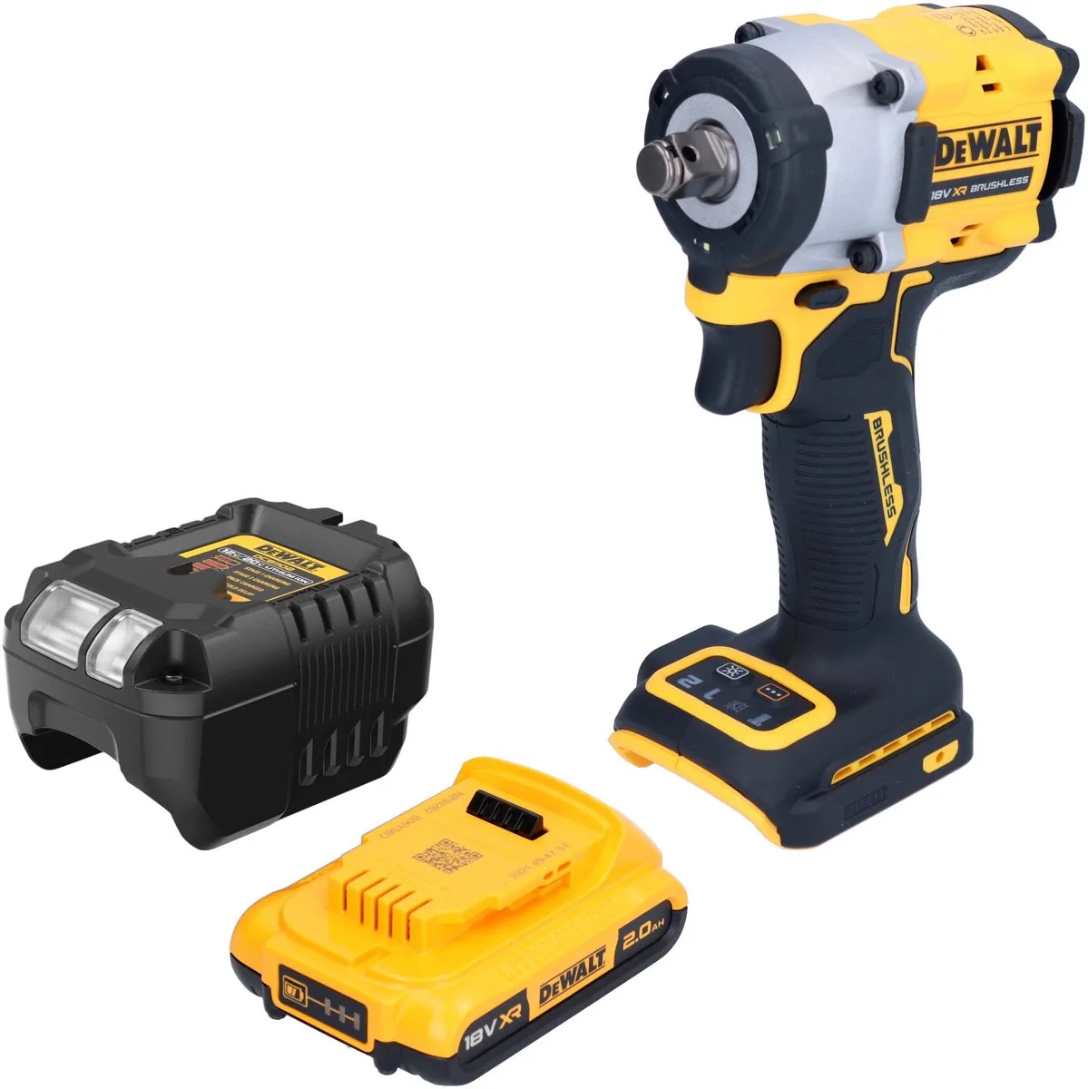 DCF 921 NT accu-slagmoersleutel 18 V 400 Nm 1/2" borstelloos + TSTAK - zonder accu, zonder oplader van DEWALT – productafbeelding