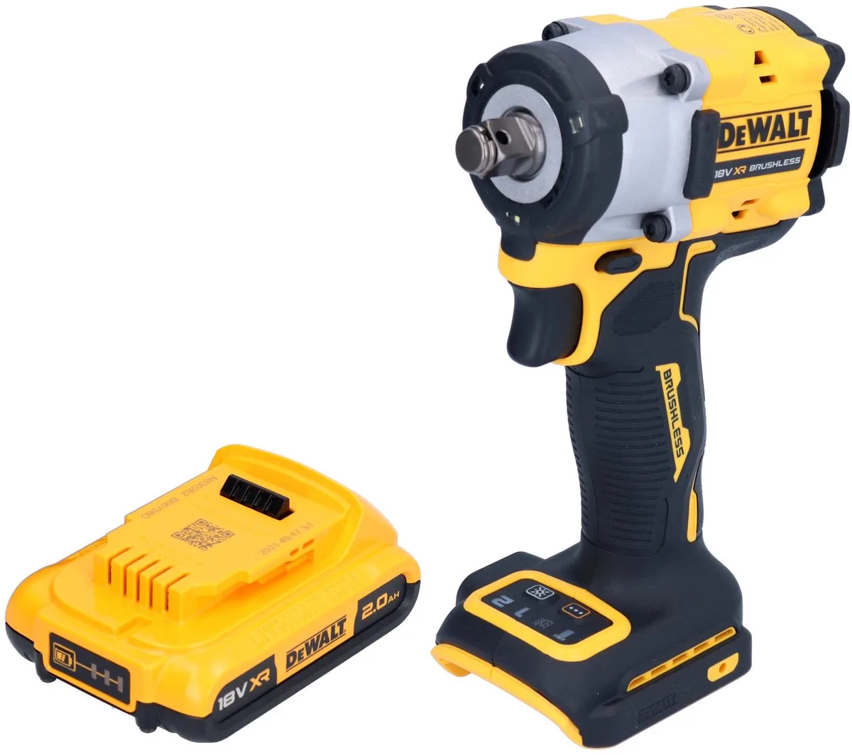 DCF 921 NT accu-slagmoersleutel 18 V 400 Nm 1/2" borstelloos + TSTAK - zonder accu, zonder oplader van DEWALT – productafbeelding