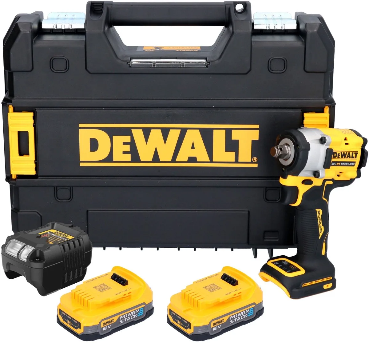 DCF 921 NT accu-slagmoersleutel 18 V 400 Nm 1/2" borstelloos + TSTAK - zonder accu, zonder oplader de DEWALT – image du produit
