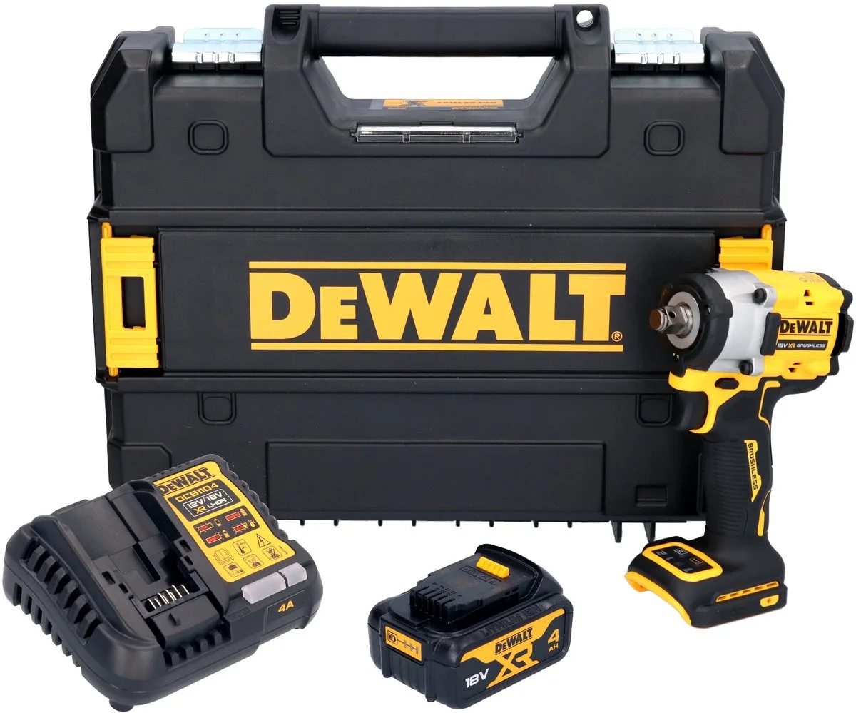 DCF 921 NT accu-slagmoersleutel 18 V 400 Nm 1/2" borstelloos + TSTAK - zonder accu, zonder oplader de DEWALT – image du produit